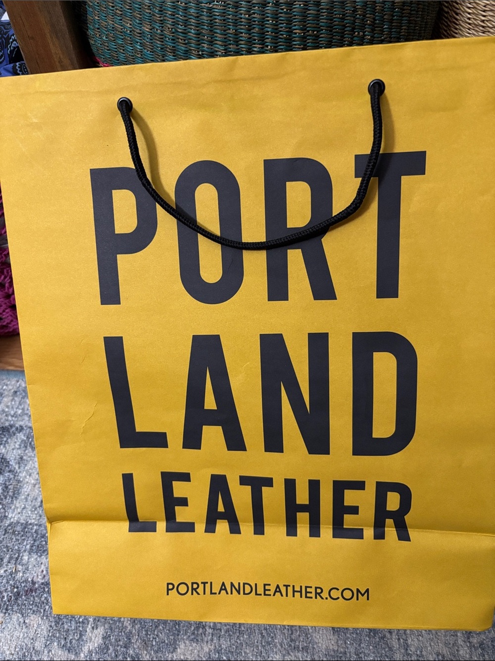 Portland Leather Small Belle Bucket Bag - Picture 3 of 6